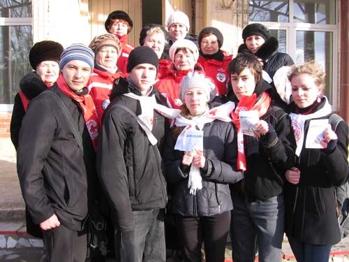 Сенненские «краснокрестовцы» провели антитуберкулёзную акцию