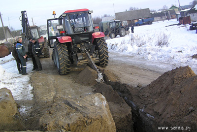 У Багушэўск прыйдзе газ