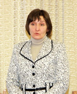 Вольга Шчарбакова, старшыня Ходцаўскага сельскага Савета