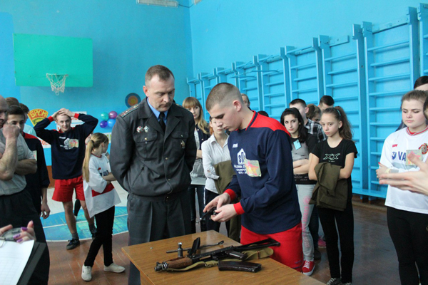 Военно-патриотическая игра «Патриот» прошла в г.п. Богушевск (ФОТО)