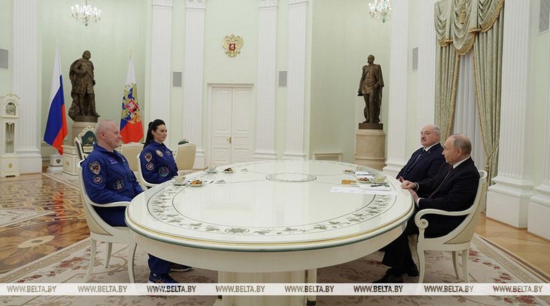 «Это и есть наше единство». Лукашенко и Путин встретились в Кремле с Василевской и Новицким