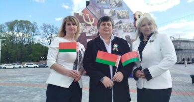 Сенненцы приняли участие в торжественном собрании и праздничном концерте, посвященном 80-летию Победы советского народа в Великой Отечественной войне «Память Победы»