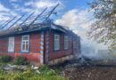 В д.Келисы Сенненского района горел дом