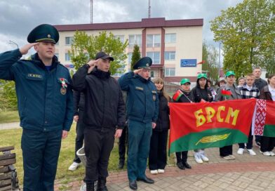 В Сенно отметили День Государственного флага, Государственного герба и Государственного гимна Республики Беларусь
