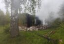 На пожаре в Сенненском районе погиб пенсионер
