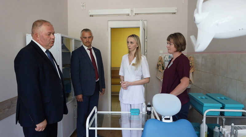 Четыре стоматологические установки пополнили кабинеты УЗ «Сенненская ЦРБ»