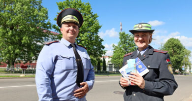 Сотрудники ОГАИ Сенненского РОВД усилят контроль на дорогах Сенненщины