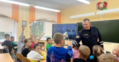 В период летних каникул сенненские инспекторы уделяют особое внимание детям