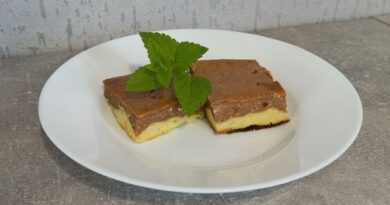 Творожная запеканка с какао