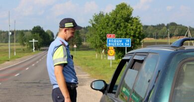 С 25 по 27 июля сотрудники ОГАИ Сенненского РОВД усилят контроль на дорогах