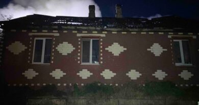 В аг.Ульяновичи Сенненского района горел дом