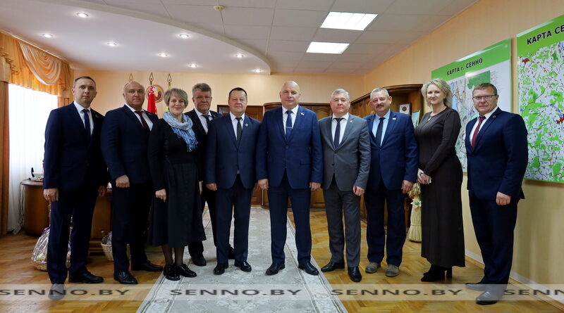 В День народного единства на Сенненщину прибыли делегации из Российской Федерации