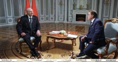 Лукашенко дал интервью журналисту телеканала RT Рику Санчесу