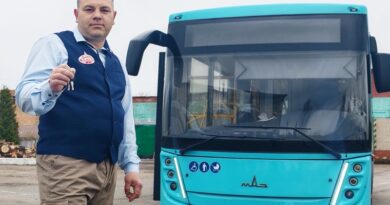 Автопарк участка Сенно колонны автомобильной ОАО ˮВитебскоблавтотранс“ пополнился новым автобусом