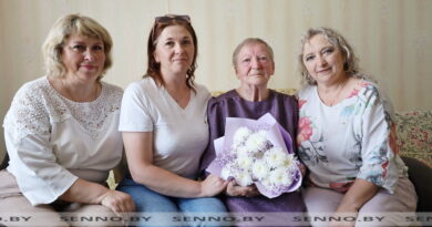 90-летний юбилей отметила ветеран труда, жительница Сенно Софья Васильевна Кореневская