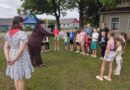 Игровая программа «Пионерское лето» собрала детей аг.Синегорское
