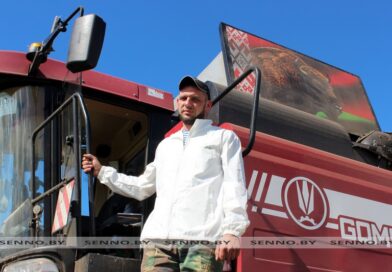 Аграриев, занятых на уборке урожая, продолжают чествовать на Сенненщине Аграриев, занятых на уборке урожая, продолжают чествовать на Сенненщине