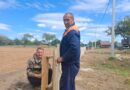 Дружной толокой в аг.Пламя подготовили площадку для установки многофункционального игрового комплекса Дружной толокой в аг.Пламя подготовили площадку для установки многофункционального игрового комплекса