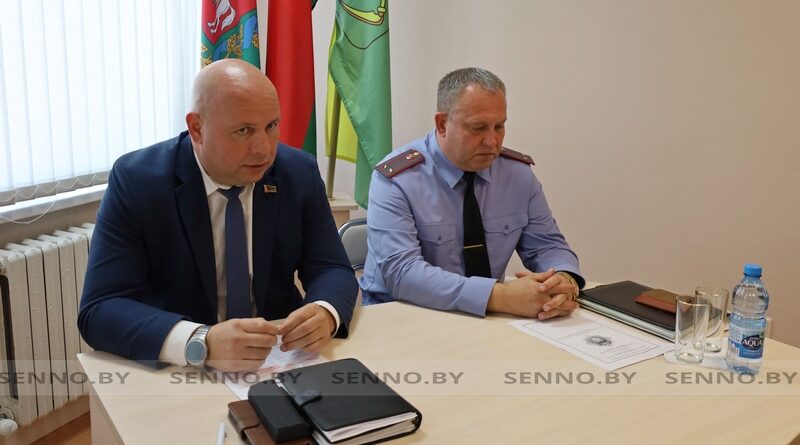 Сегодня в Сенненском районе проходит единый день информирования