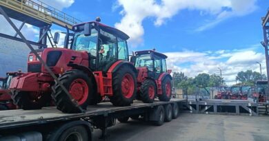 В КСУП «совхоз имени Машерова» поступила новая партия техники
