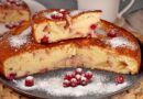 Осенний пирог с калиной