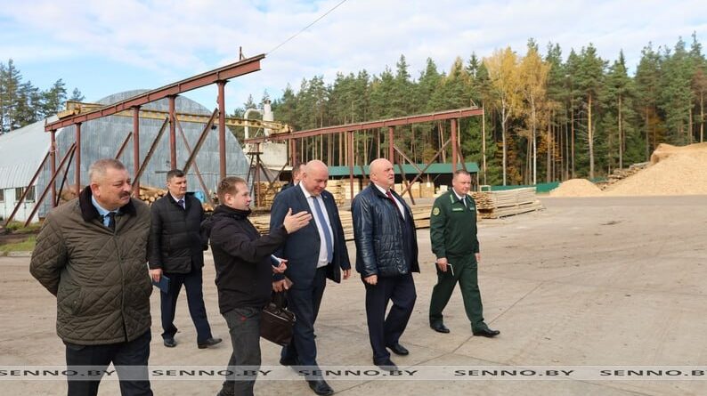 Председатель Витебского областного Совета депутатов Дмитрий Демидов встретился с трудовым коллективом Богушевского лесхоза Председатель Витебского областного Совета депутатов Дмитрий Демидов встретился с трудовым коллективом Богушевского лесхоза
